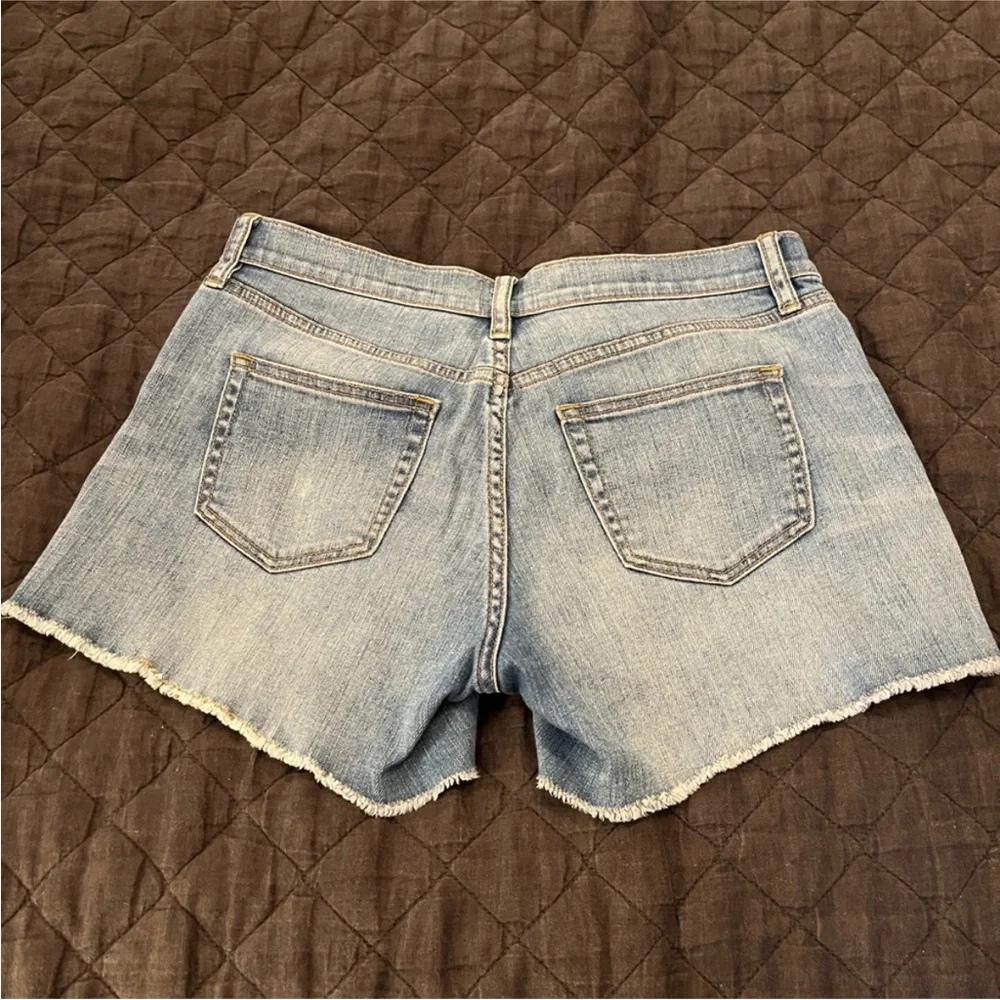 J.Crew Indigo Denim Cutoff Shorts Size 27 Jean Shorts
